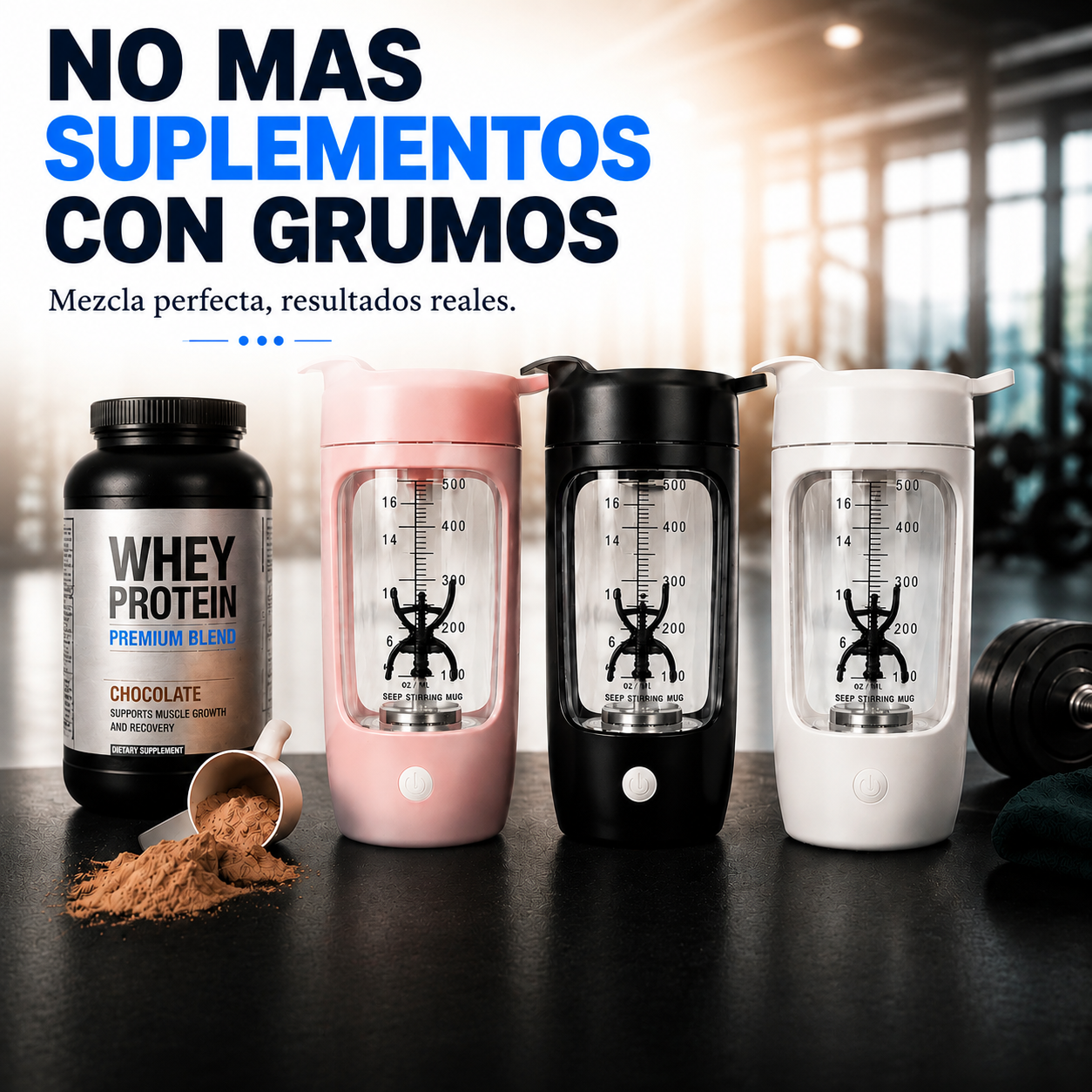MezclaX™ Shaker Portátil