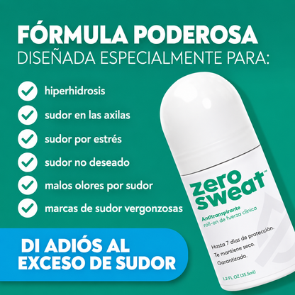 Desodorante antitranspirante | Reduce la sudoración de las axilas